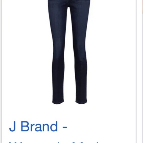J Brand Maria skinny serpentine jeans like new​​​​​​​ - Picture 2 of 6